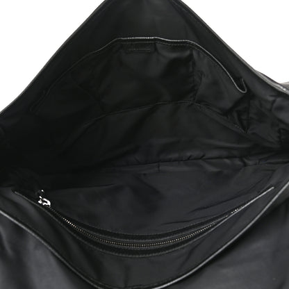Burberry Smoked Check Medium Elgin Messenger Bag Black 5 of 8