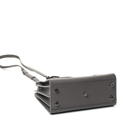 Saint Laurent Grained Calfskin Nano Sac De Jour Fog 3 of 4