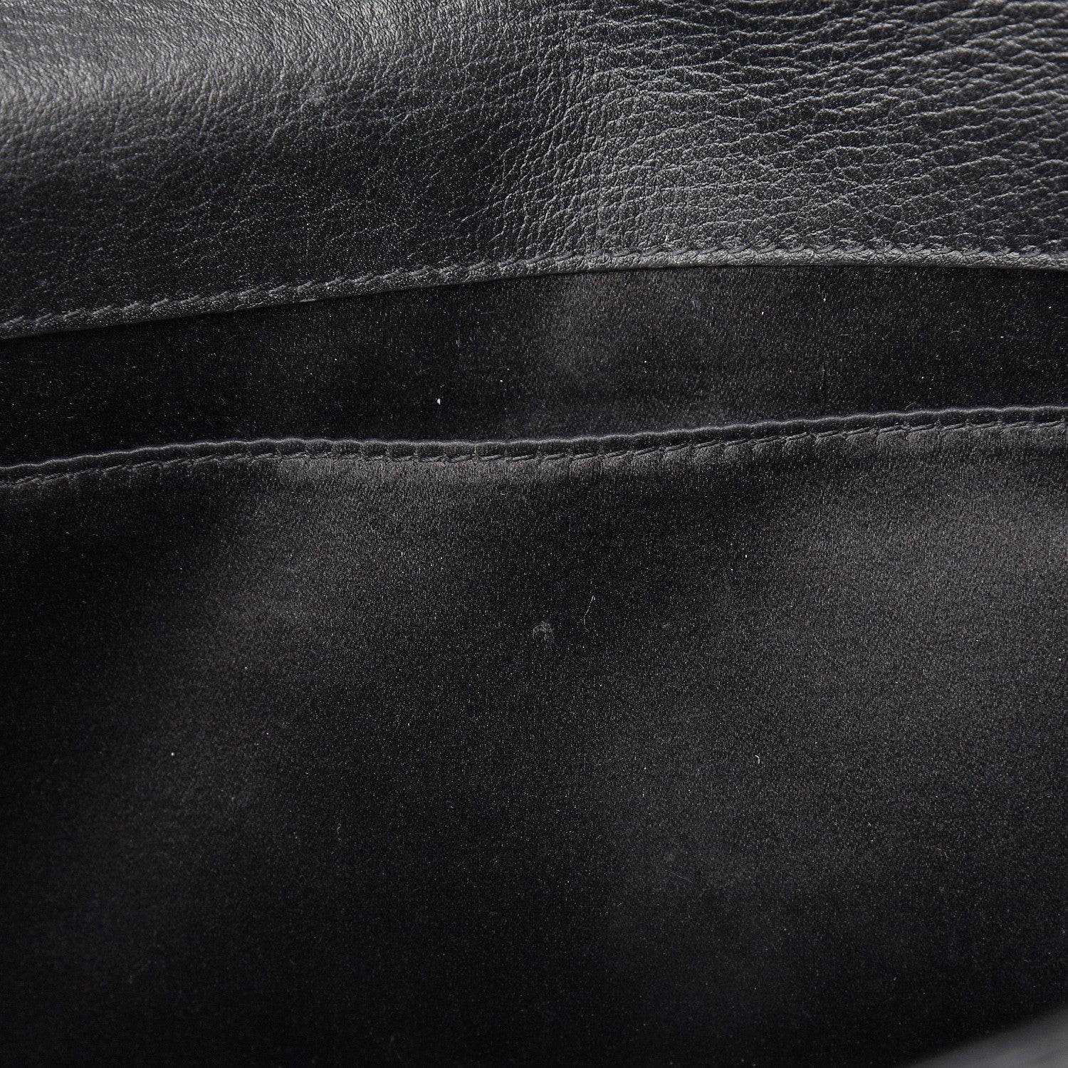 Saint Laurent Calfskin Monogram Large Belle De Jour Clutch Black 7 of 8