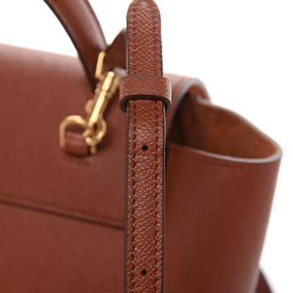 Celine Grained Calfskin Nano Belt Bag Caramel 8 of 10