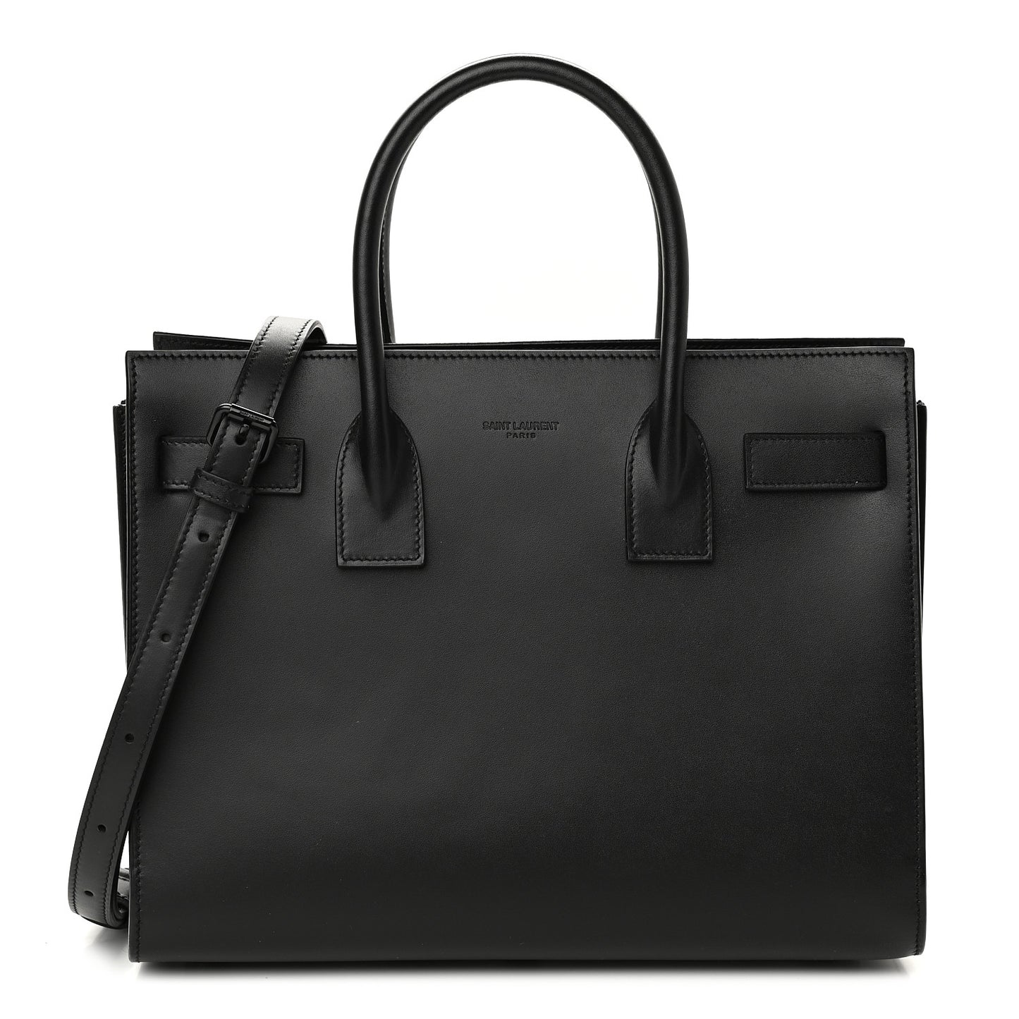 Calfskin Nano Sac De Jour Black