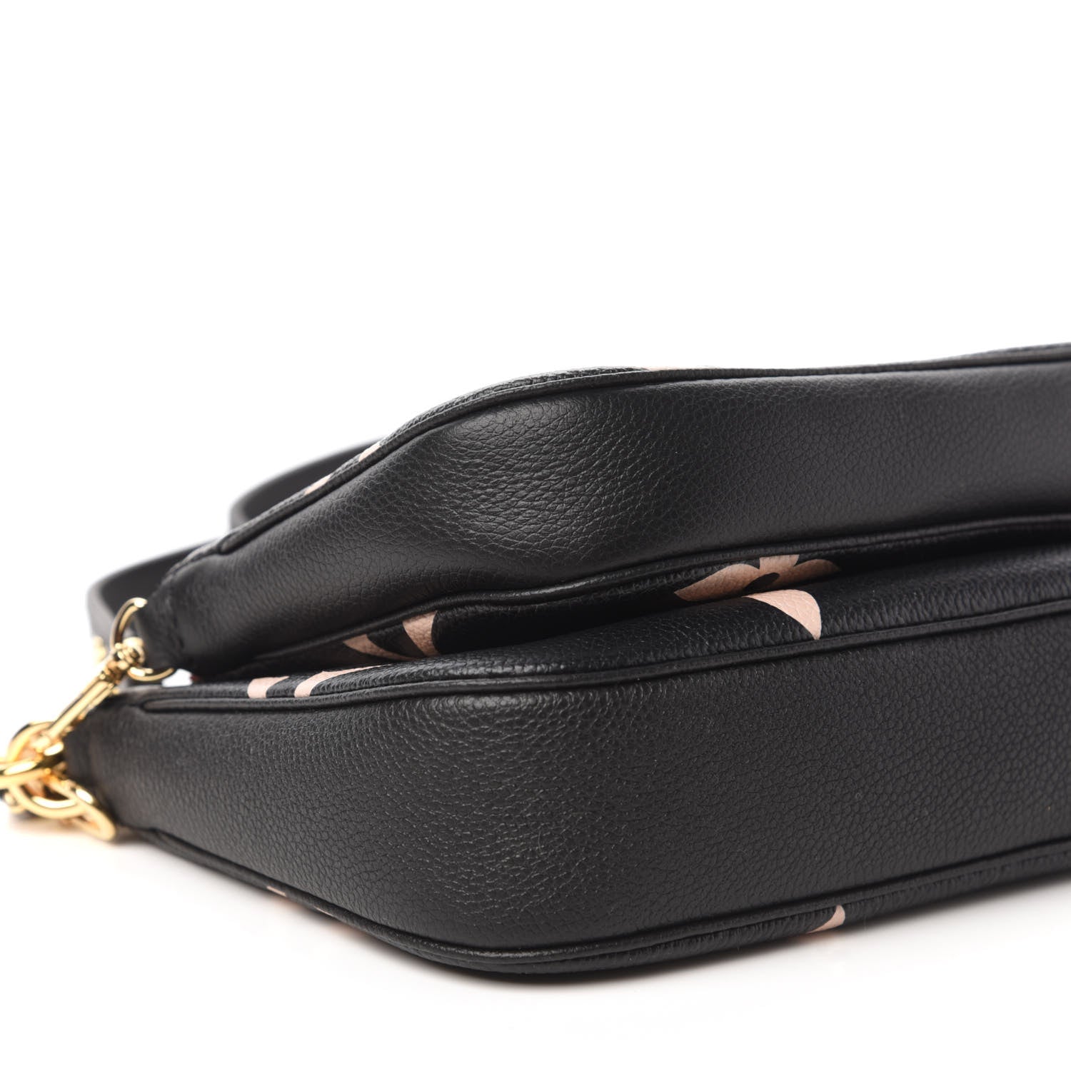 Louis Vuitton Empreinte Monogram Giant Multi Pochette Accessories Black Beige 7 of 10