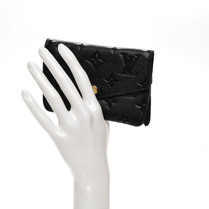 Louis Vuitton Empreinte Key Pouch Black 2 of 6