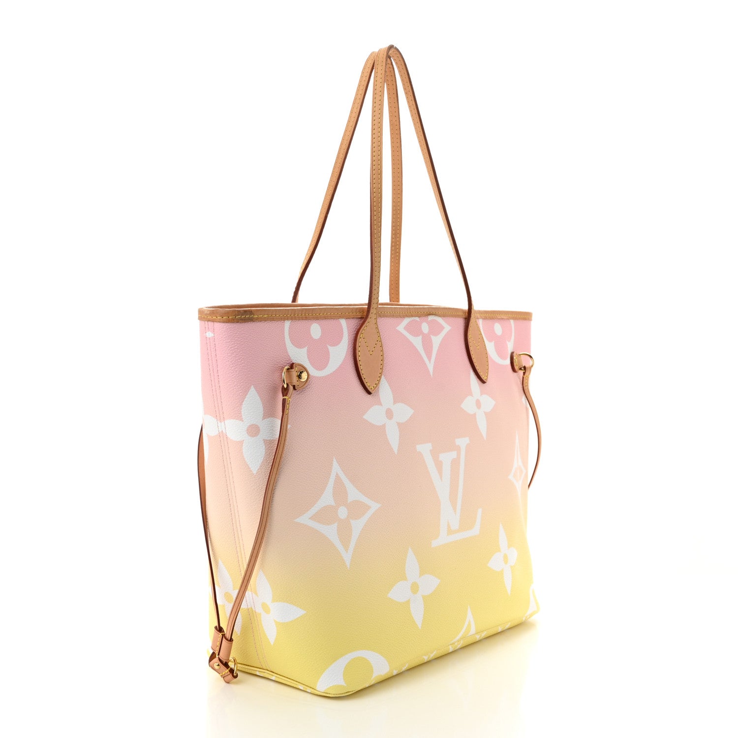 Louis Vuitton Monogram Giant By The Pool Neverfull MM  Light Pink 3 of 10