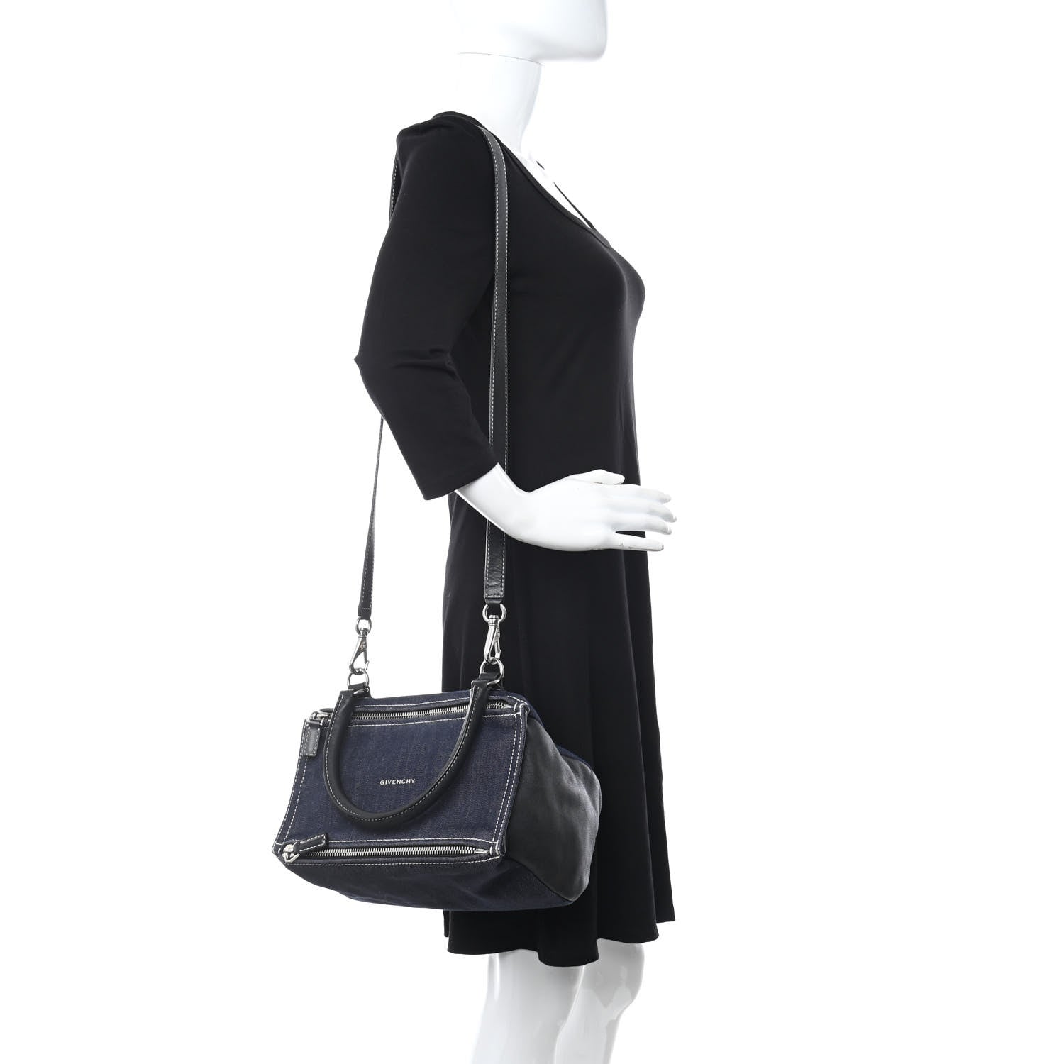 Givenchy Denim Small Pandora Blue 2 of 11