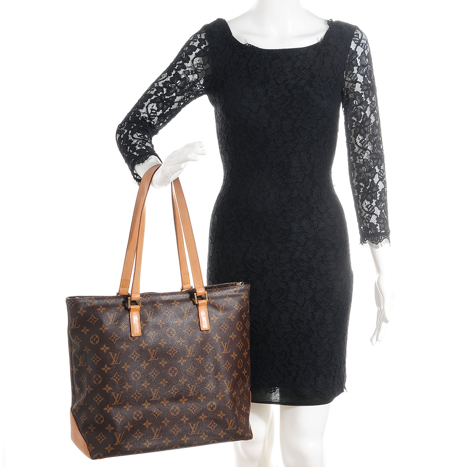 Louis Vuitton Monogram Cabas Mezzo 2 of 7