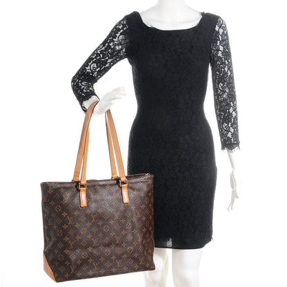 Louis Vuitton Monogram Cabas Mezzo 2 of 7