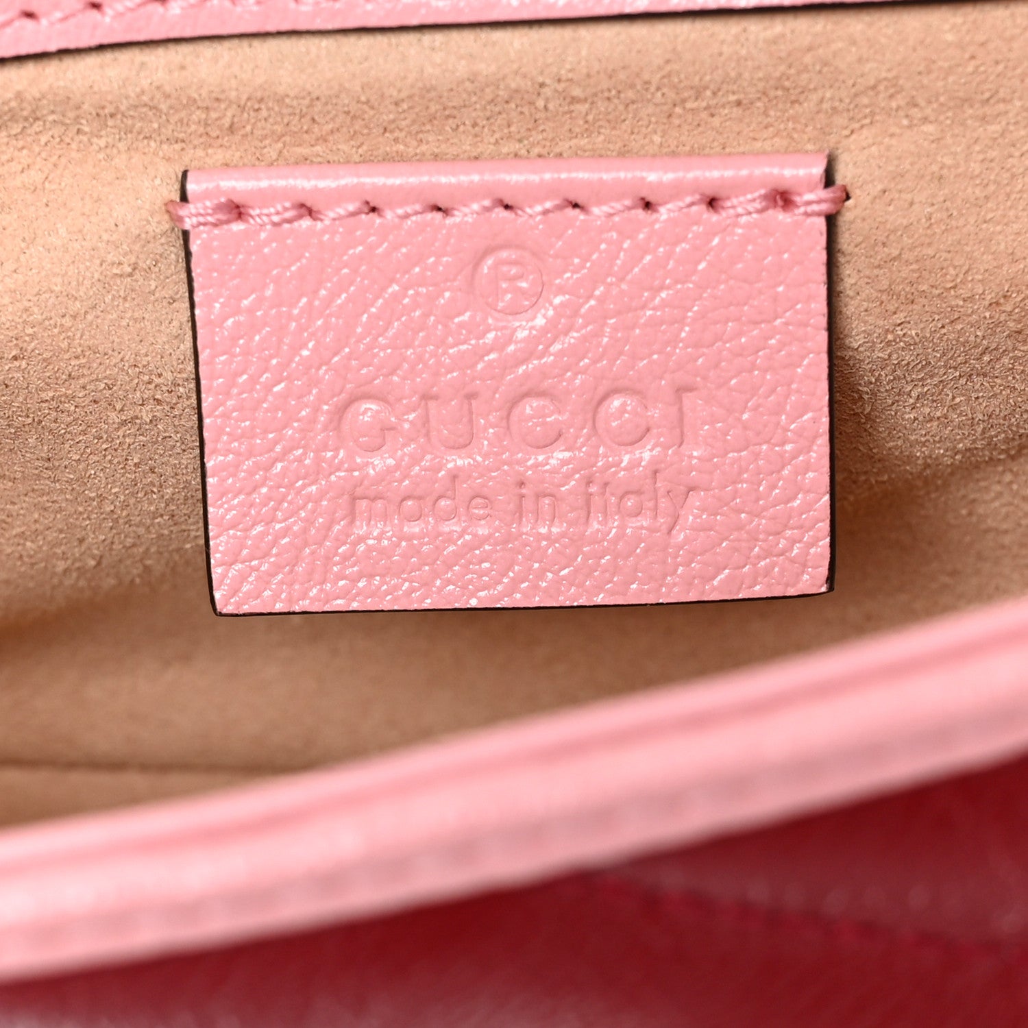 Gucci Azalea Calfskin Enamel Matelasse Diagonal Super Mini Torchon GG Marmont Shoulder Bag New Cherry Red Wild Rose 6 of 9