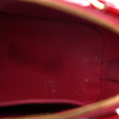 Louis Vuitton Vernis Alma BB Cherry 15 of 21