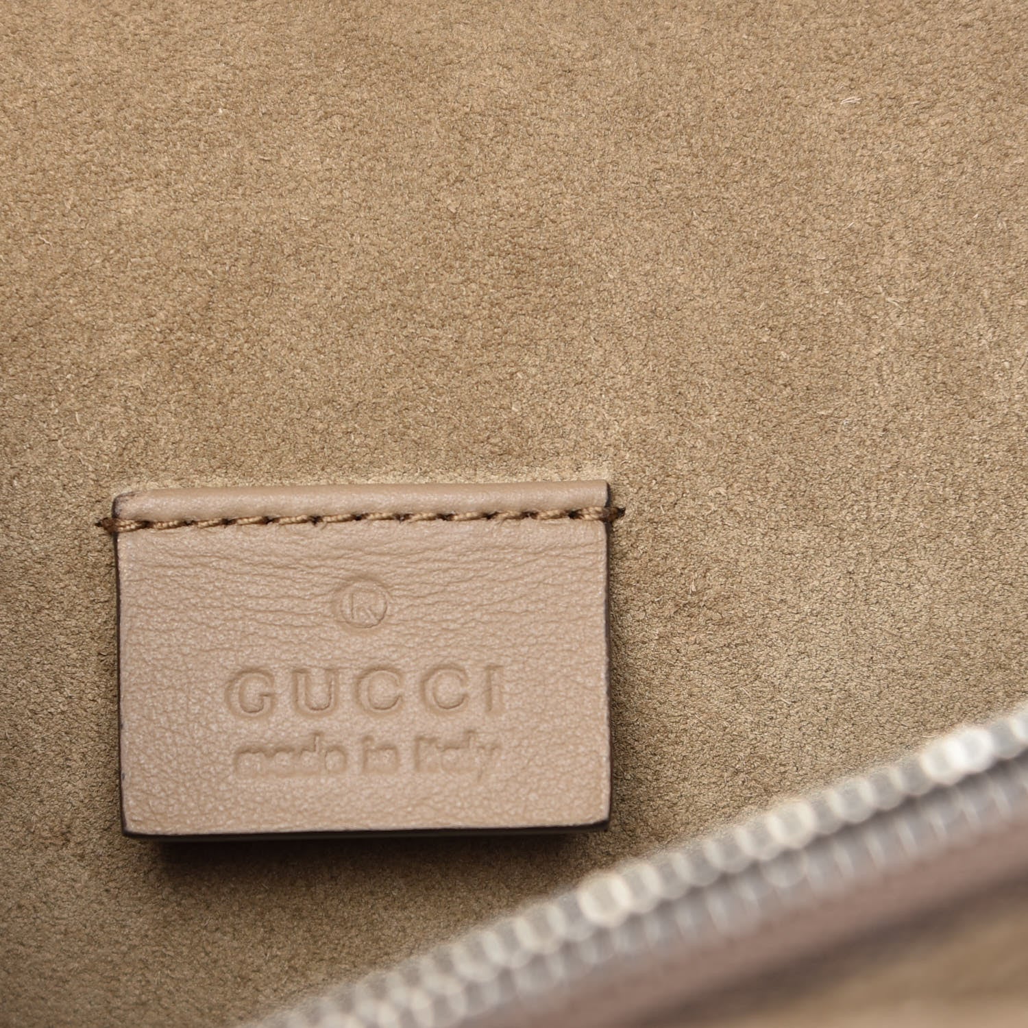 Gucci GG Supreme Monogram Small Dionysus Shoulder Bag Taupe 8 of 11