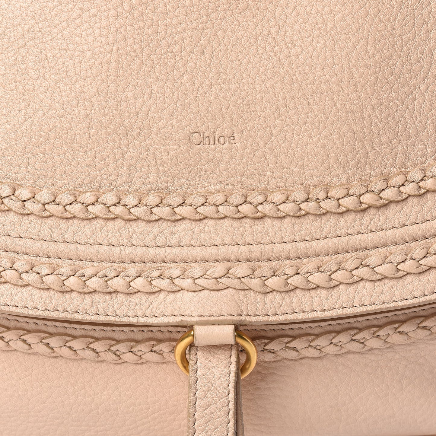 Calfskin Large Marcie Hobo Blondie Beige
