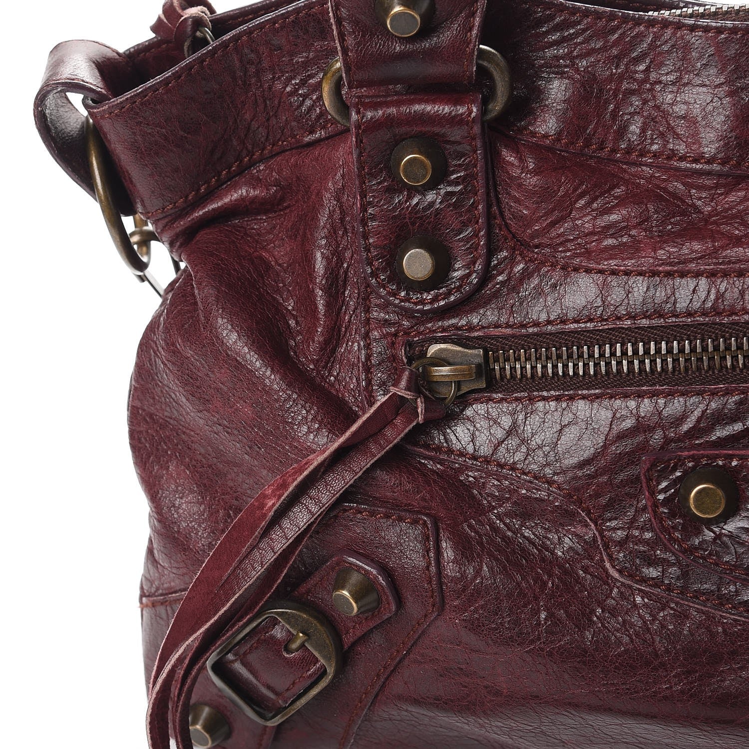 Balenciaga Chevre Classic Hardware First Bordeaux 8 of 12