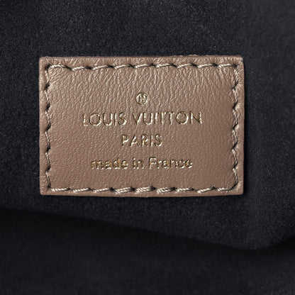 Louis Vuitton Lambskin Embossed Monogram Coussin PM Taupe 6 of 10