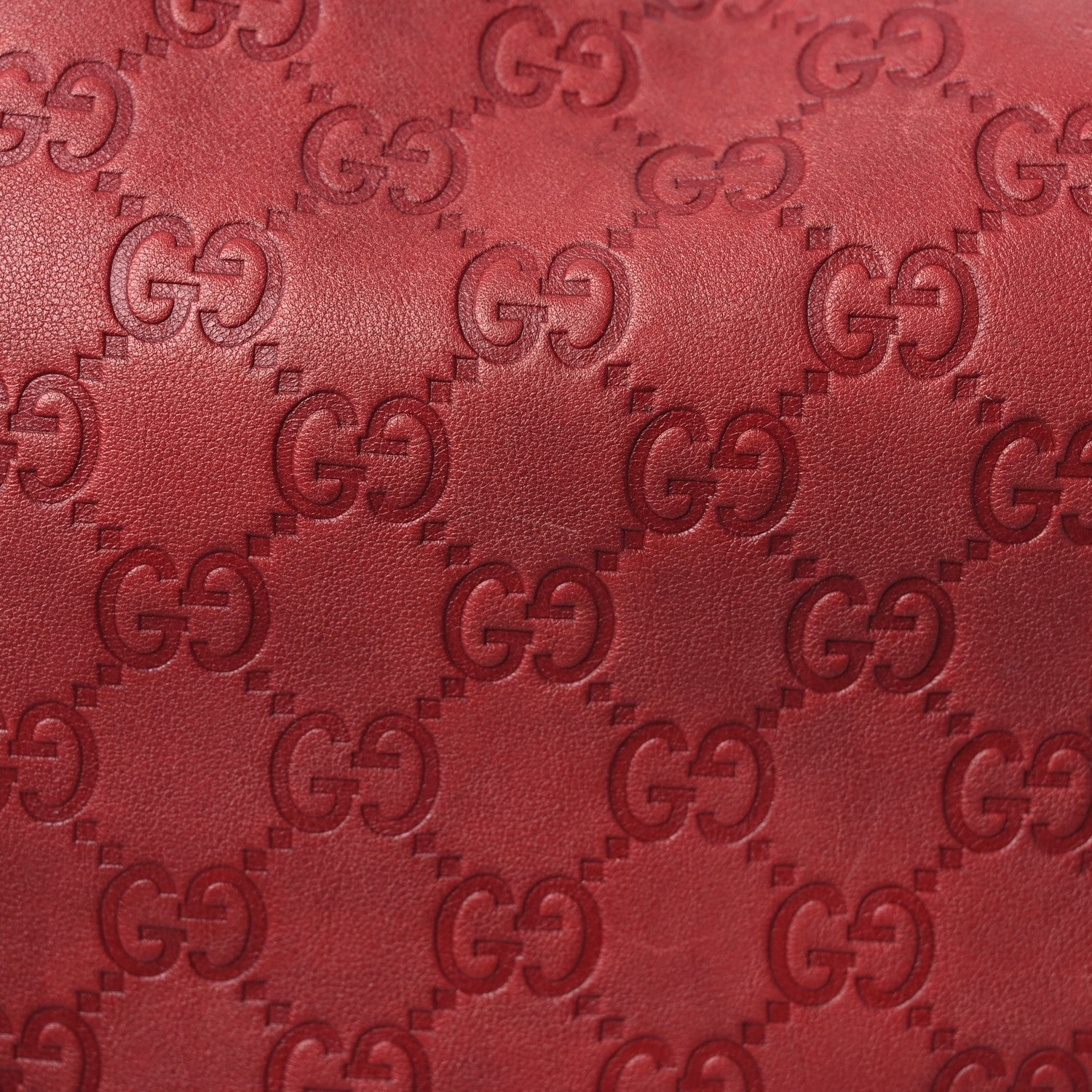 Gucci Guccissima Large Biba Studded Hobo Red 10 of 12