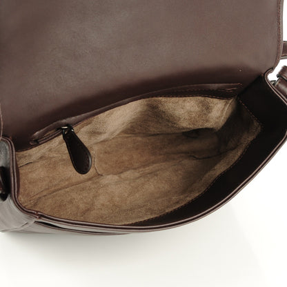 Bottega Veneta Nappa Intrecciato Messenger Bag Ebano 5 of 8
