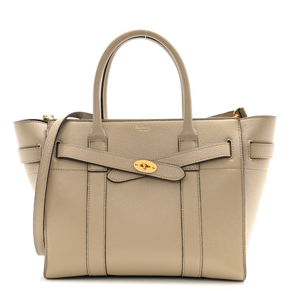Mulberry Classic Grain Small Bayswater Zip Tote Dune 1 of 9