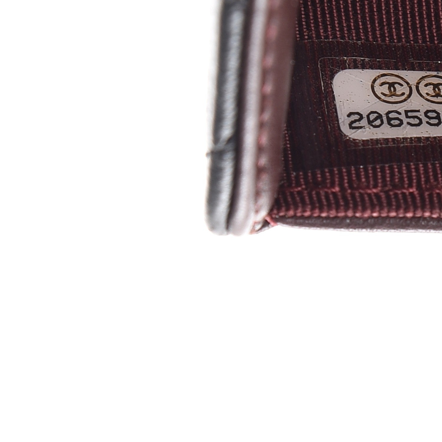 Chanel Lambskin Quilted Zipped Pocket Wallet Black 8 of 10