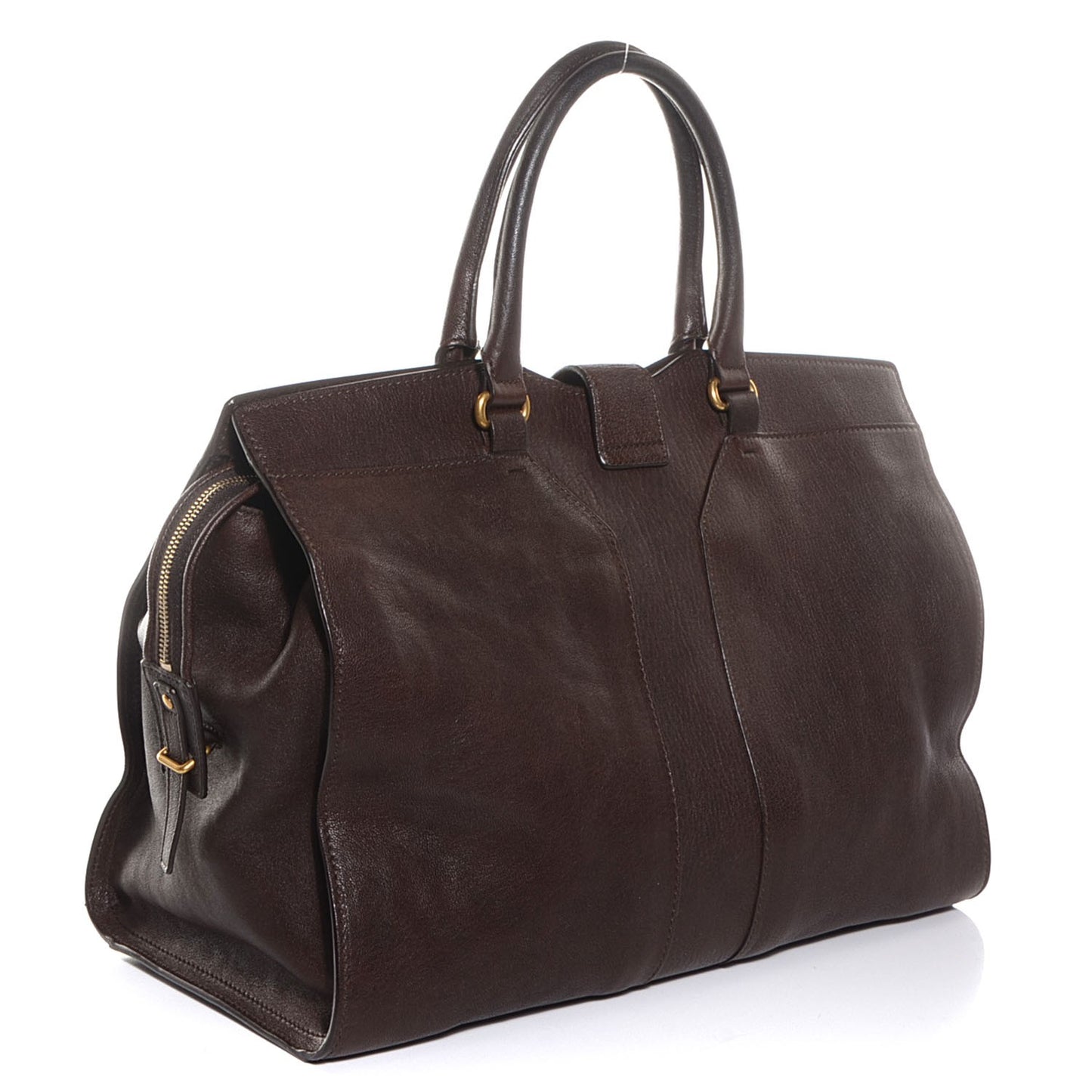 Sheepskin Large Cabas ChYc Dark Brown