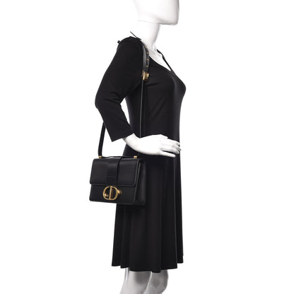 Christian Dior Smooth Calfskin 30 Montaigne Flap Bag Black 2 of 12