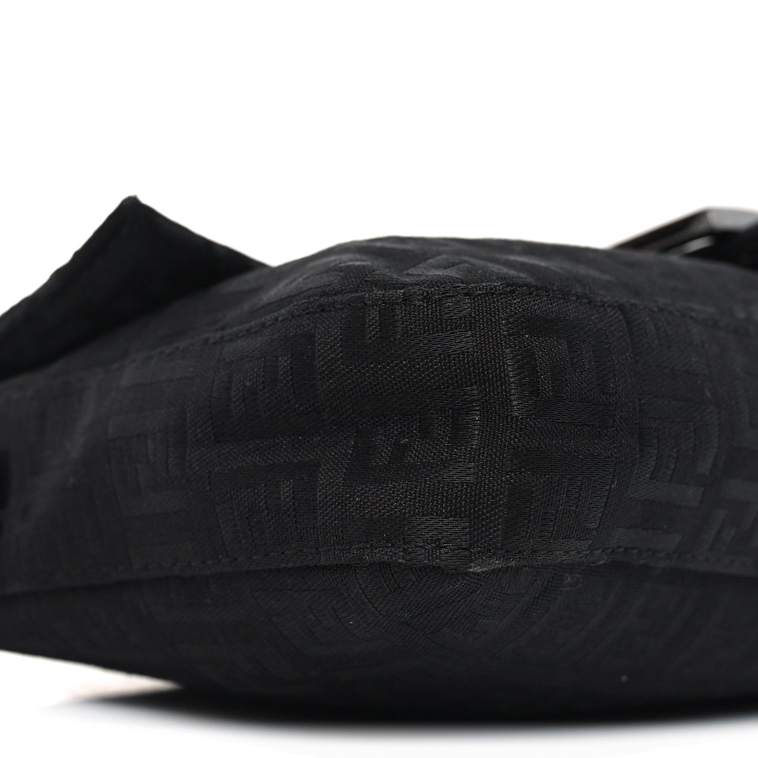 Fendi Zucchino Baguette Black 9 of 10