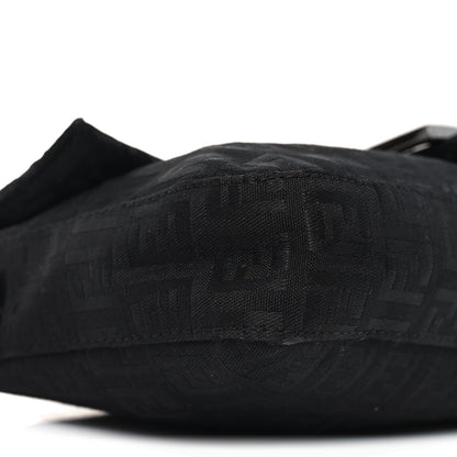 Fendi Zucchino Baguette Black 9 of 10