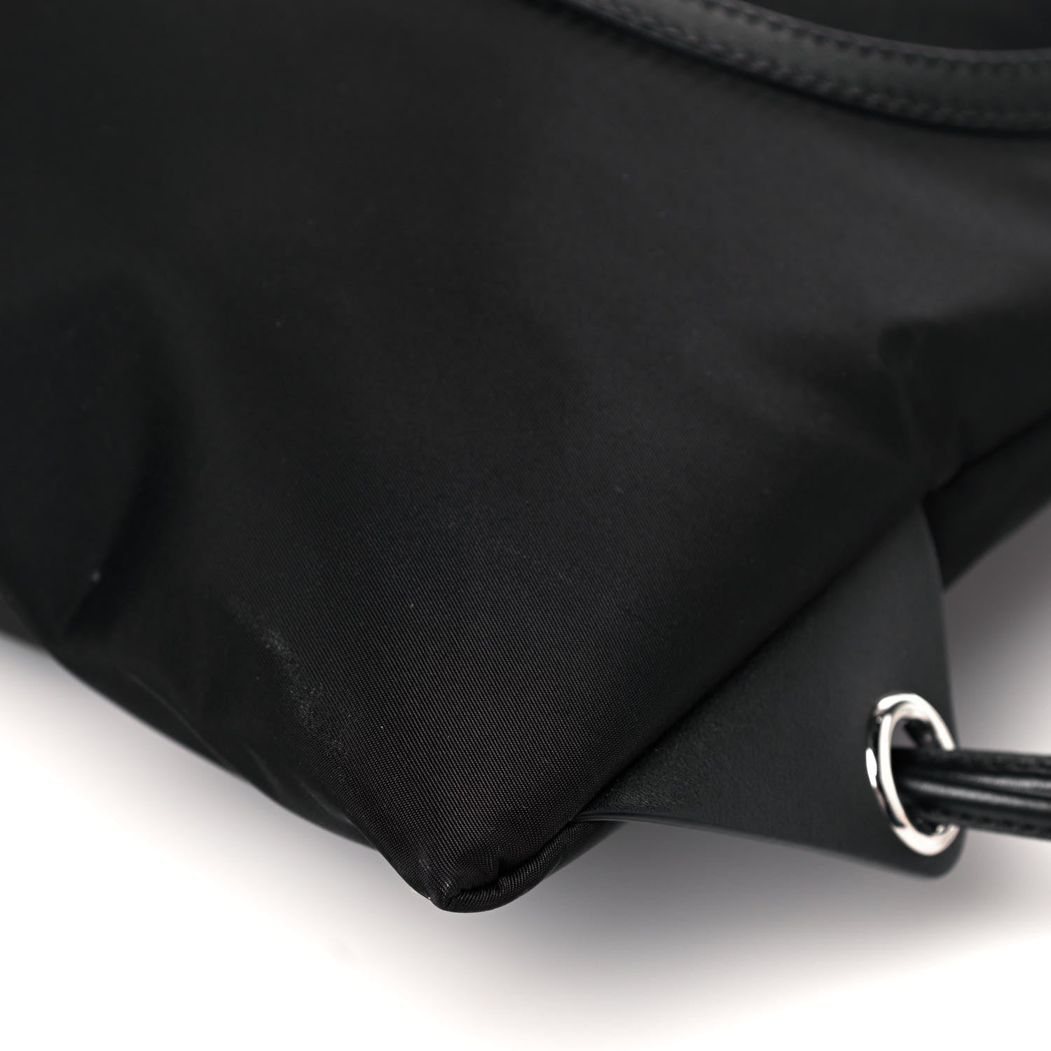 Valentino Garavani Nylon VLogo Drawstring Backpack Black 8 of 12