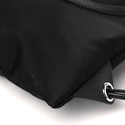 Valentino Garavani Nylon VLogo Drawstring Backpack Black 8 of 12