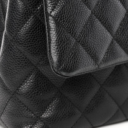 Chanel Caviar Quilted Medium Kelly Flap Bag Black 11 of 14