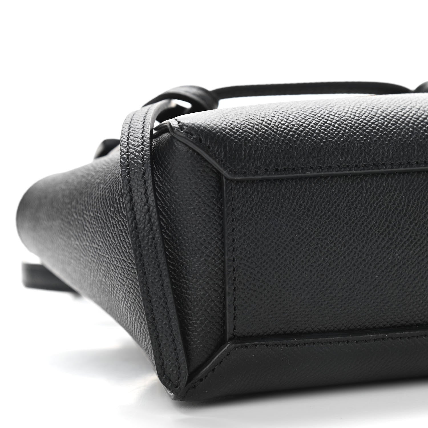 Celine Grained Calfskin Pico Belt Bag Black 8 of 9