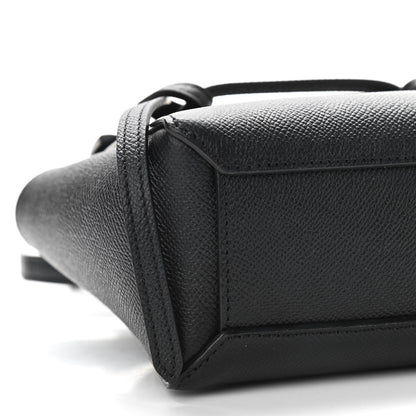 Celine Grained Calfskin Pico Belt Bag Black 8 of 9