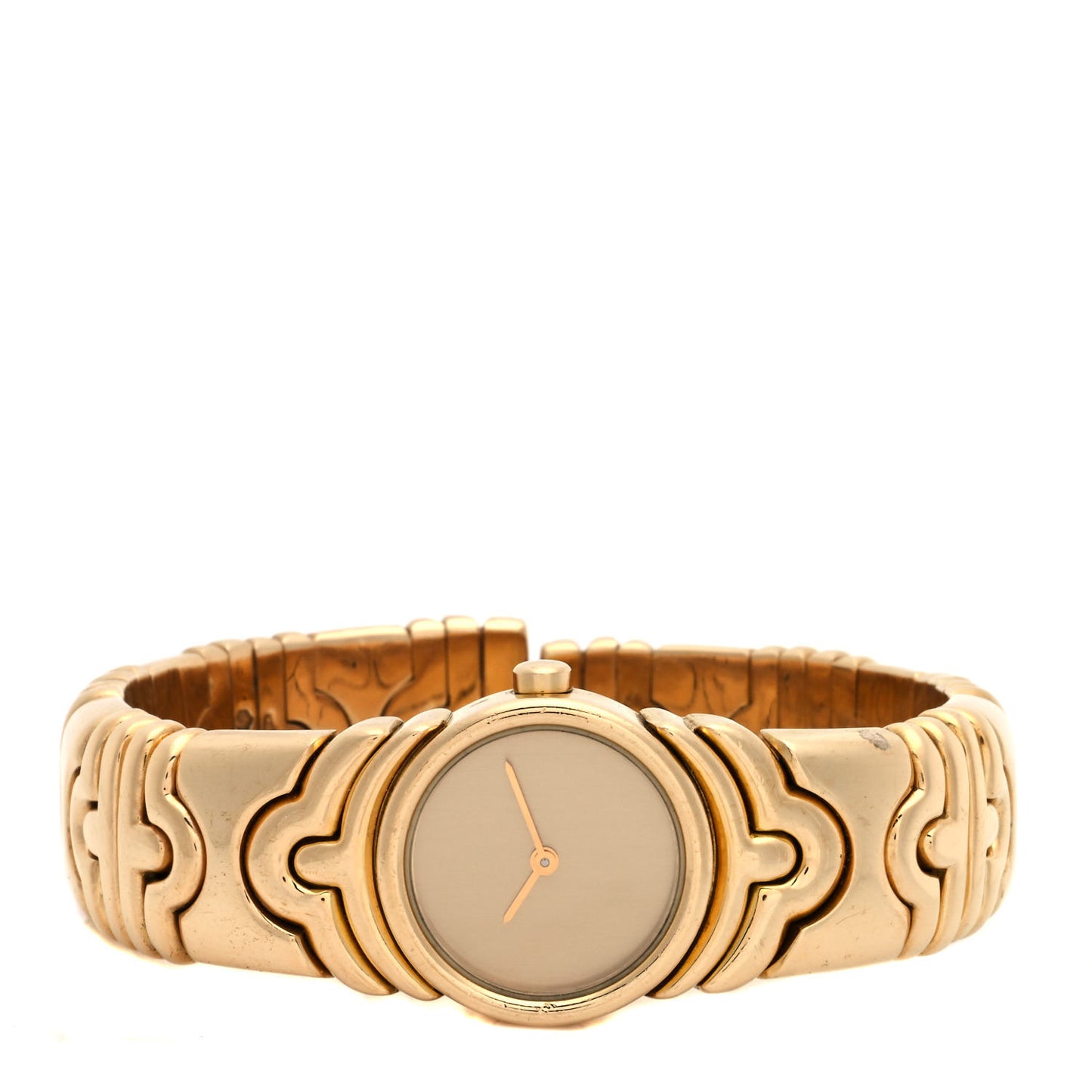 18K Yellow Gold 20mm Parentesi Quartz Watch