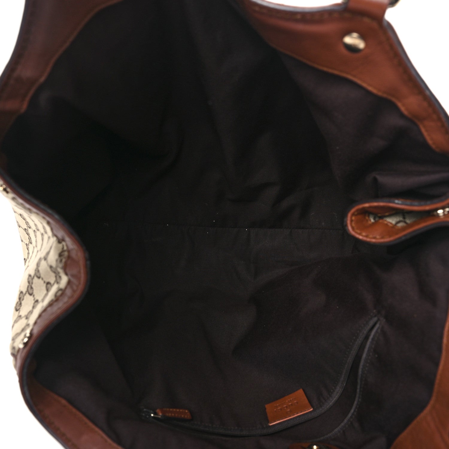 Gucci Monogram Large Sukey Tote Brown 5 of 13