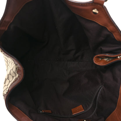 Gucci Monogram Large Sukey Tote Brown 5 of 13