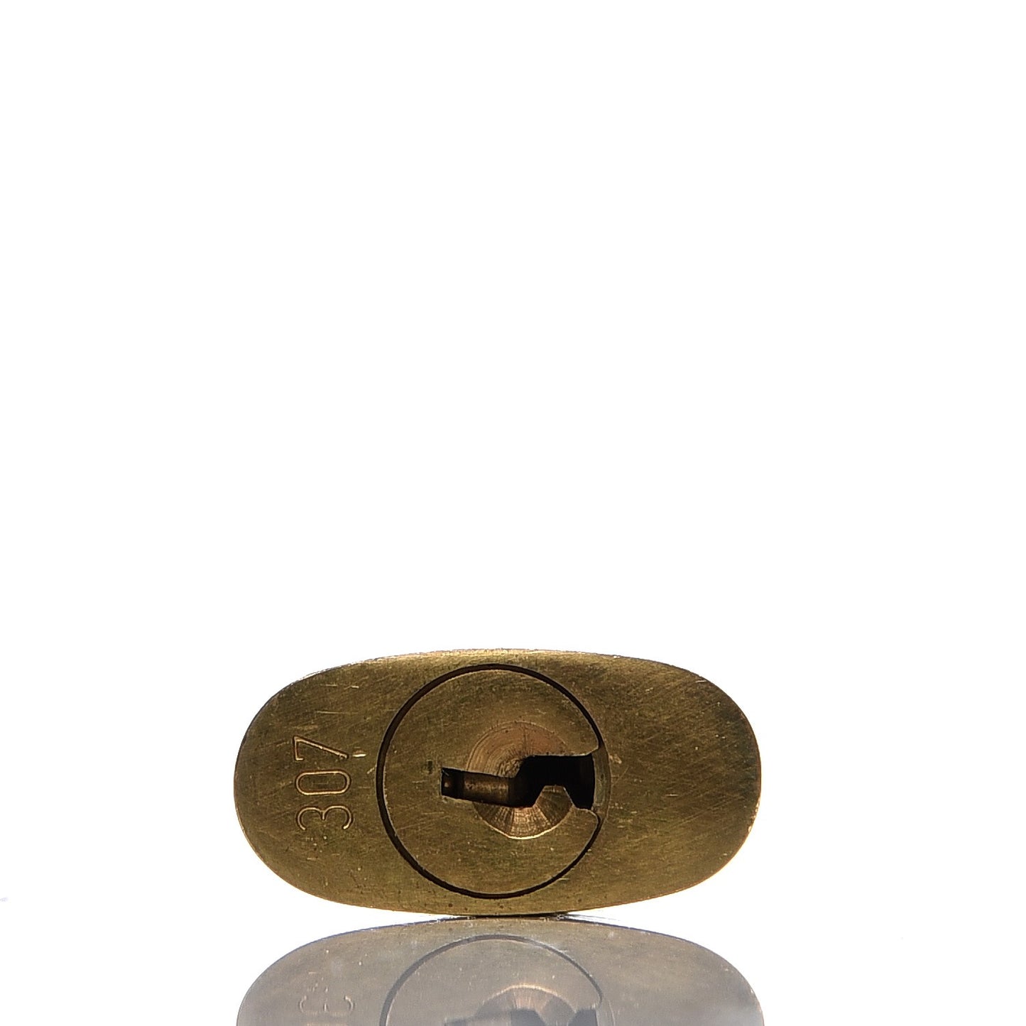 Brass Lock and 2 Keys Set #307
