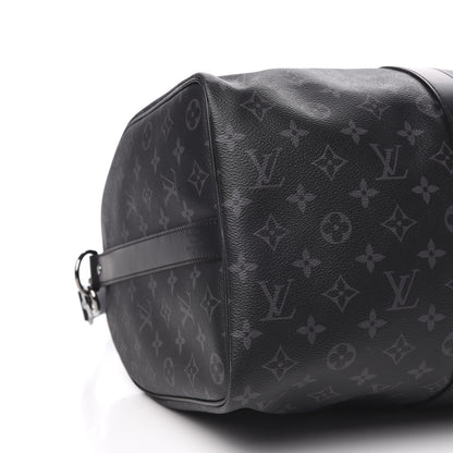 Louis Vuitton Monogram Eclipse Keepall Bandouliere 45 7 of 9