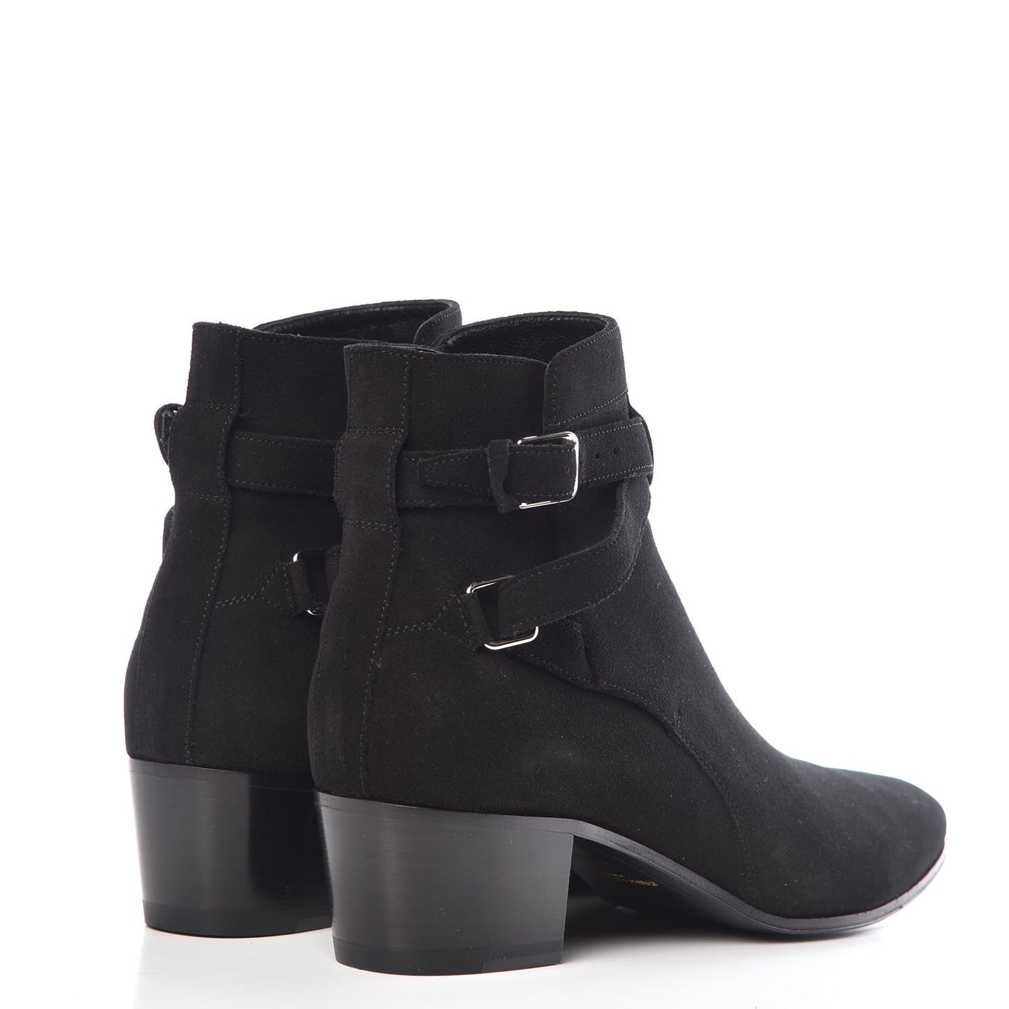 Suede Jodhpur Calfskin Blake Ankle Boots 37.5 Black
