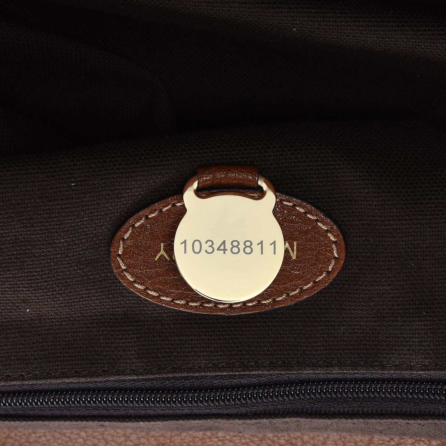 Mulberry Small Grain Calf Medium Alexa Oak 7 of 8