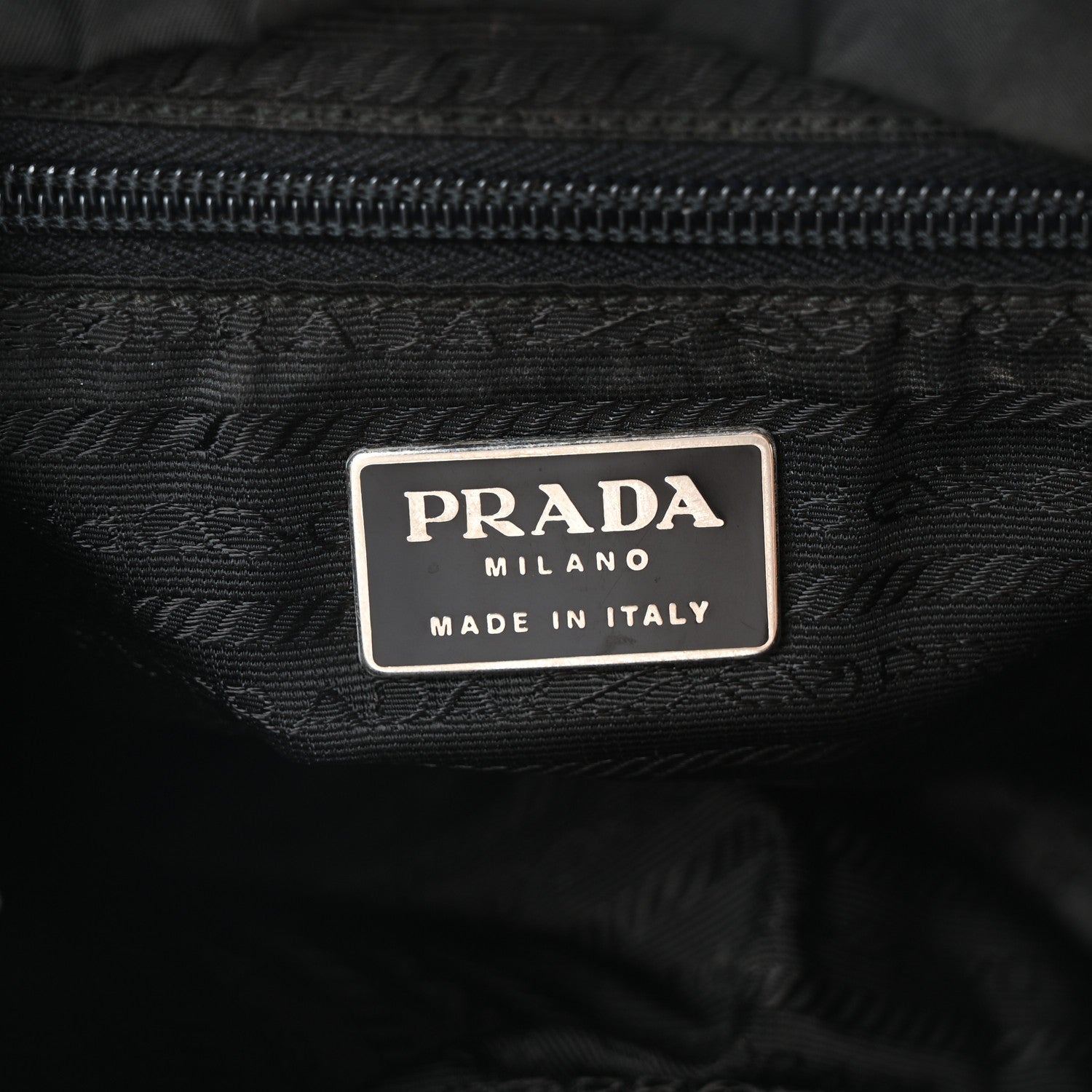 Prada Tessuto Nylon Vela Small Backpack Black 6 of 10