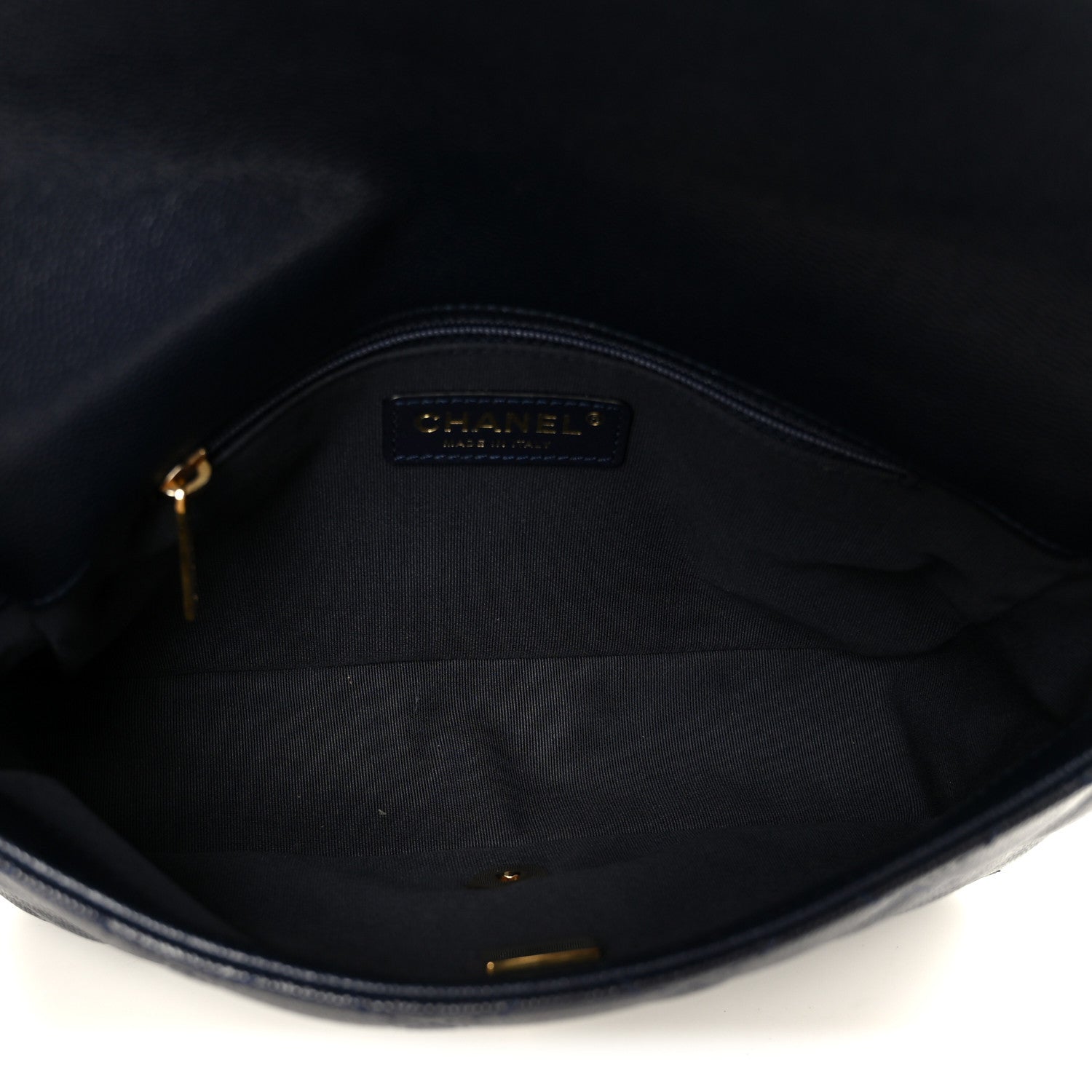 Chanel Caviar Quilted Small CC You Flap Navy 5 of 12