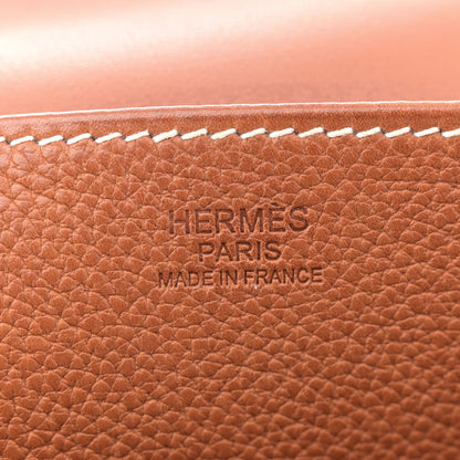 Hermes Barenia Faubourg Halzan 31 Fauve 6 of 10