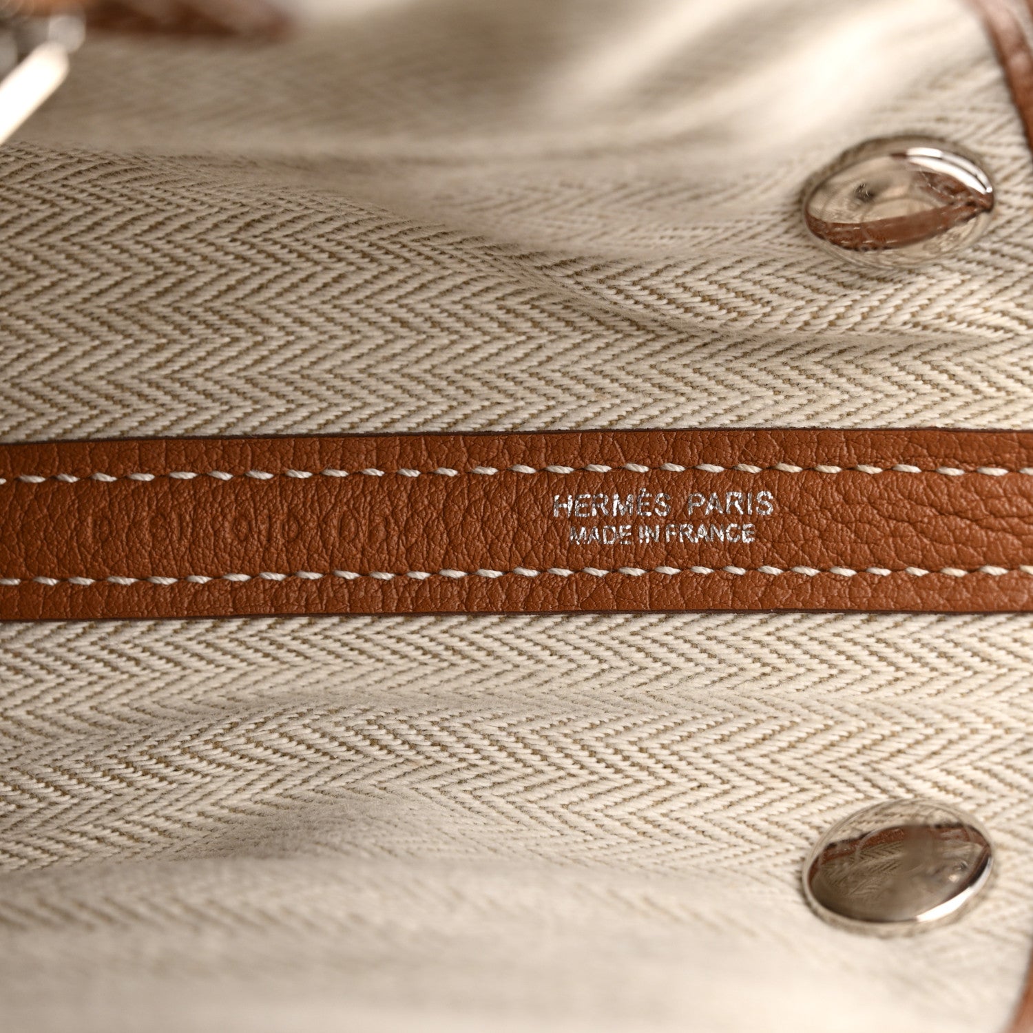 Hermes Negonda Garden Party 30 TPM Gold 6 of 10