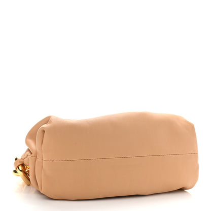 Bottega Veneta Calfskin Teen Chain Pouch Almond 4 of 11