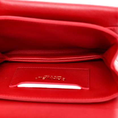 Chanel Caviar Quilted Mini Top Handle Flap Red 5 of 12