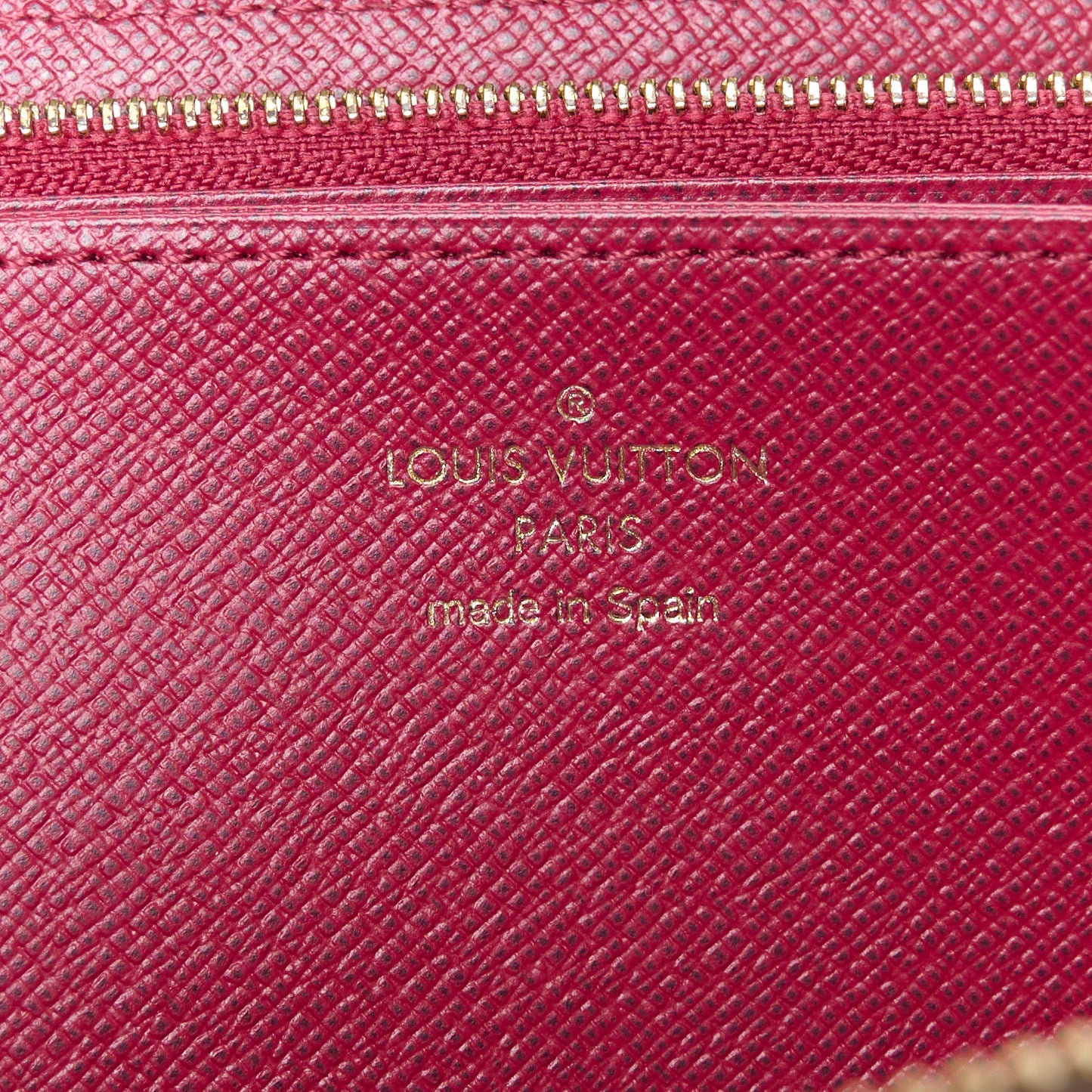 Monogram Zippy Wallet Fuchsia