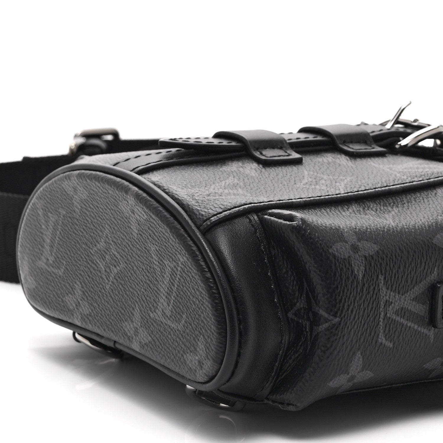 Louis Vuitton Monogram Eclipse Nano Christopher Backpack Black 9 of 9