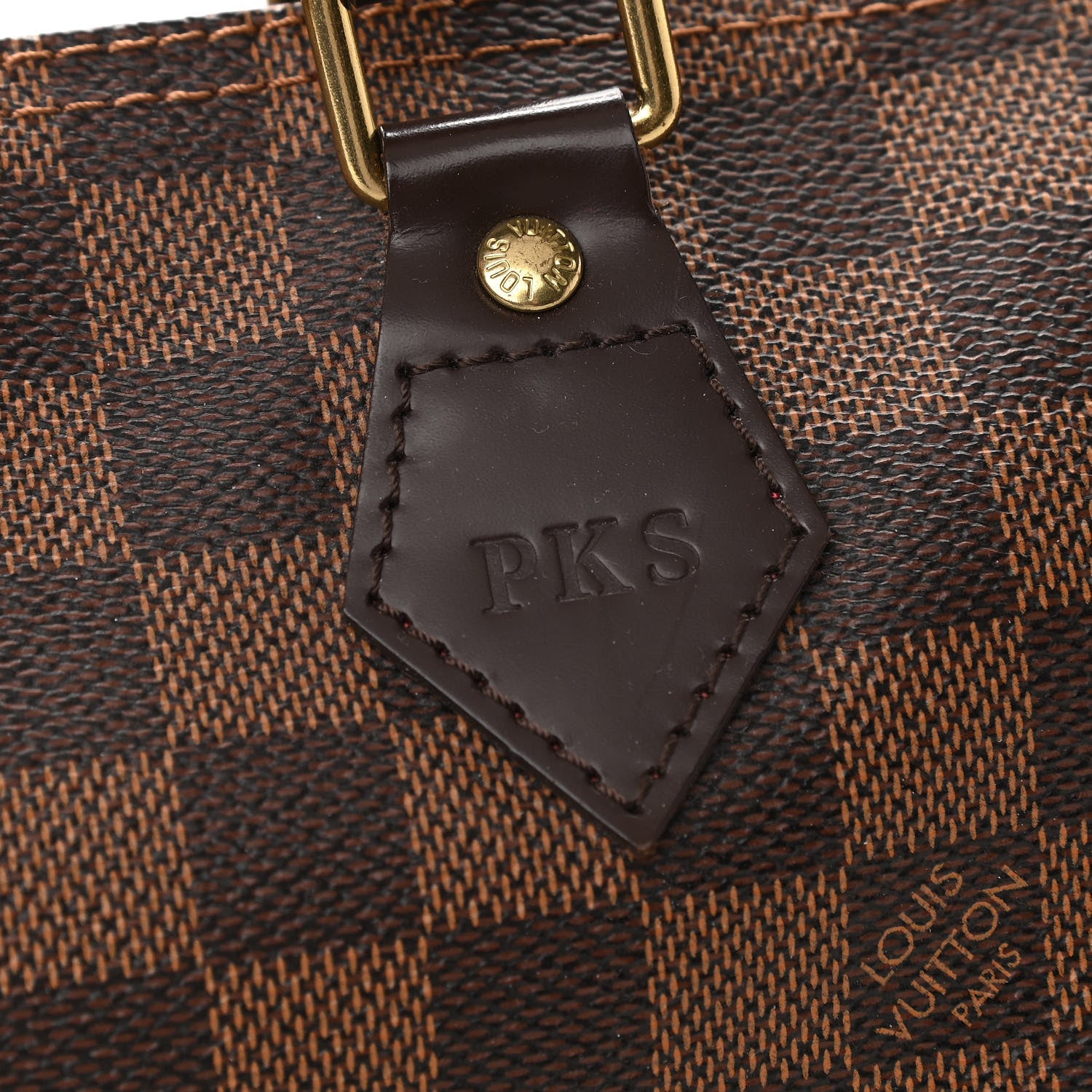 Louis Vuitton Damier Ebene Speedy 30 11 of 12