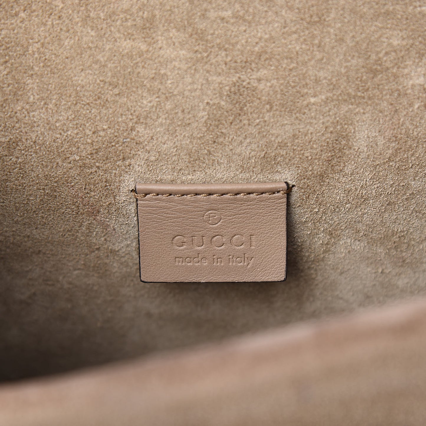GG Supreme Monogram Mini Dionysus Shoulder Bag Taupe