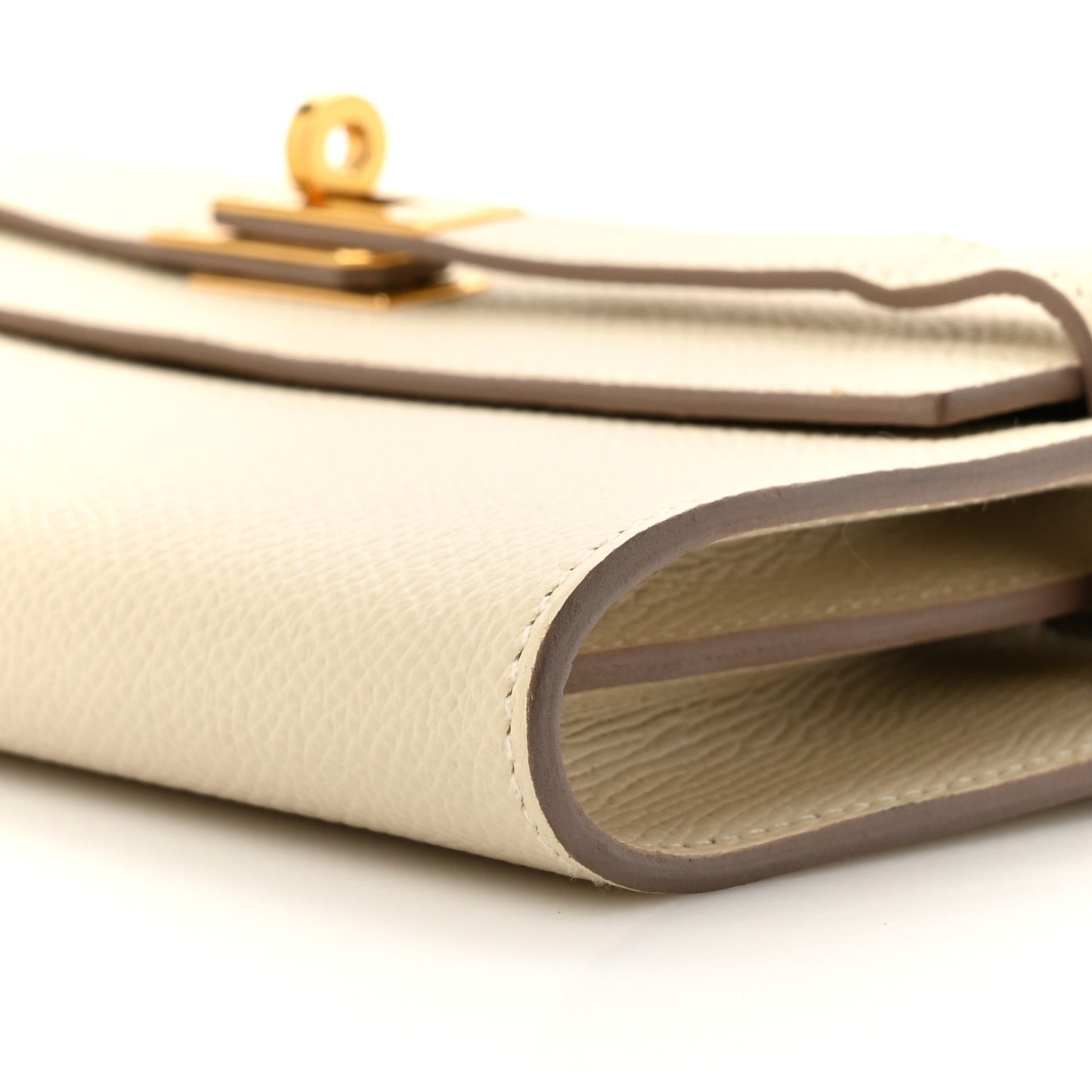 Epsom Kelly Wallet To Go Craie