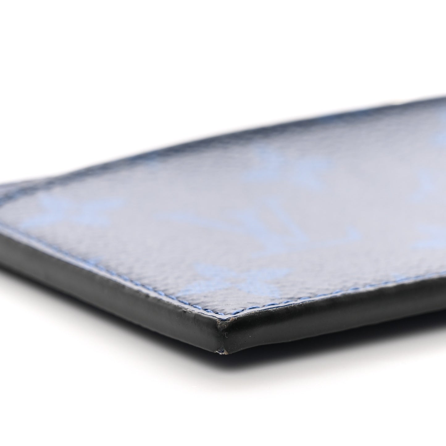 Monogram Taiga Coin Card Holder Cobalt