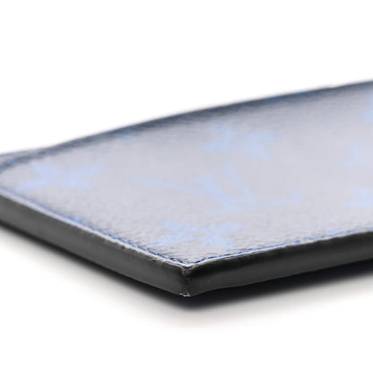 Louis Vuitton Monogram Taiga Coin Card Holder Cobalt 8 of 8